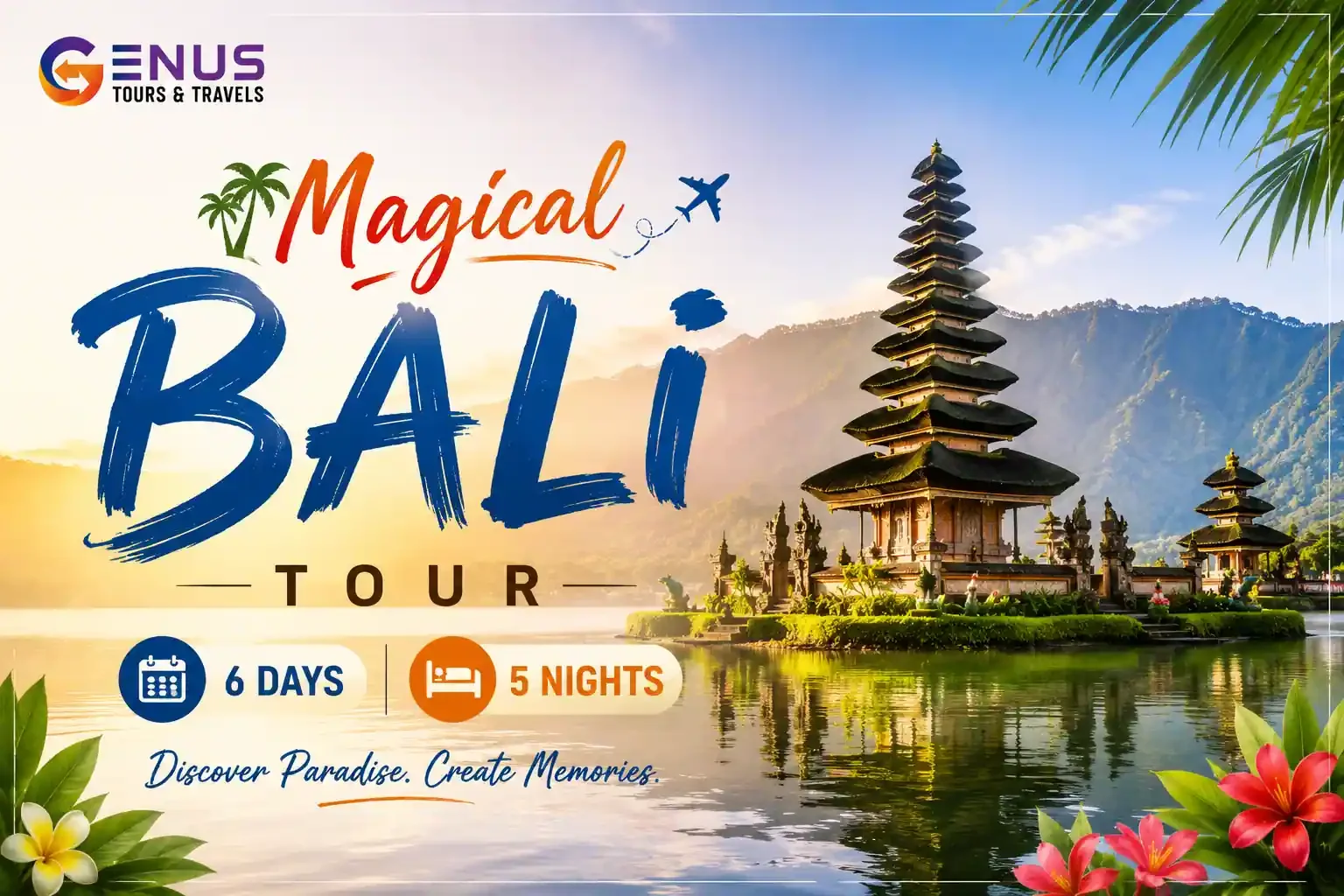 Bali 5 Night 6 Days Guided Tour Package