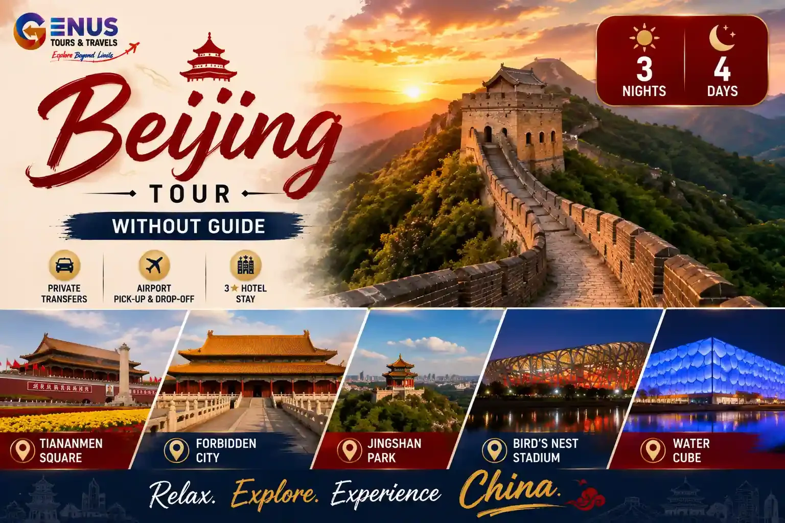 Beijing Tour - Without Guide (3N) — Best China Vacation Package