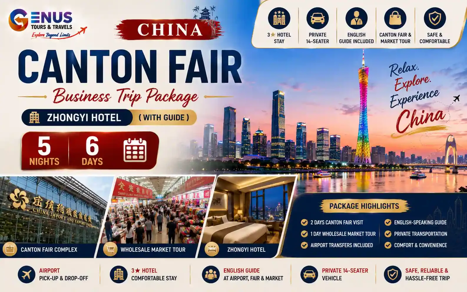Canton Fair | Zhongyi Hotel (With Guide) — Best China Vacation Package