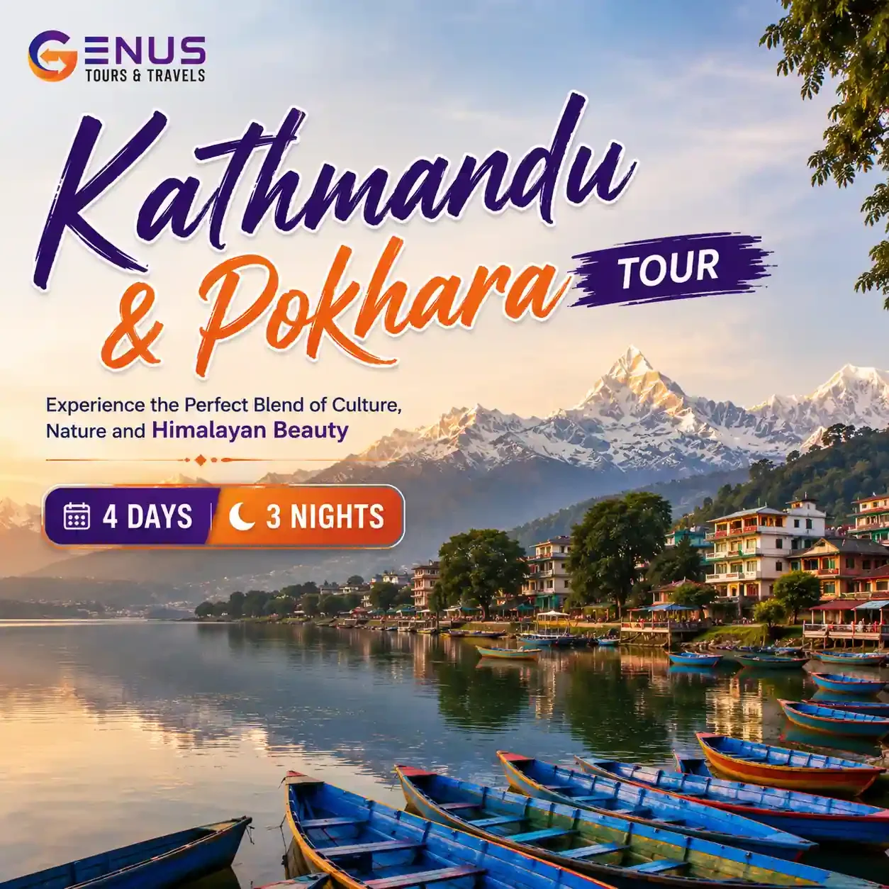 Kathmandu 3 Night 4 Days Vacation Package with Transfers