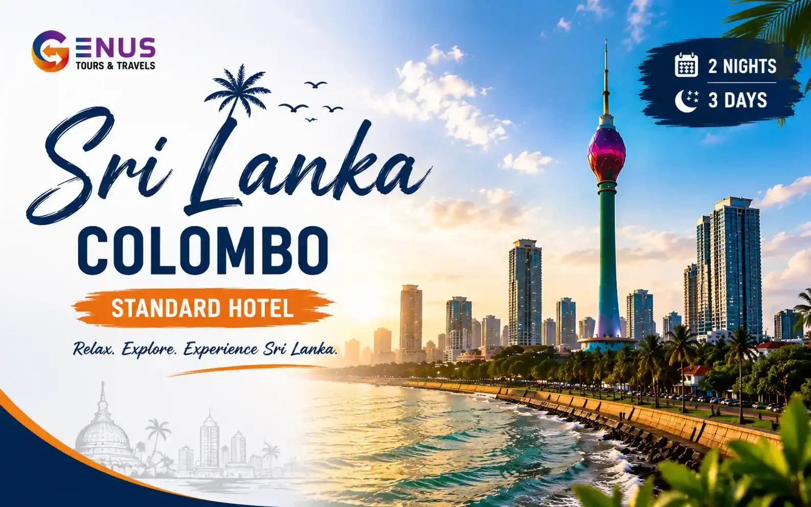 Sri Lanka 2 Night 3 Days Guided Tour with Transfers