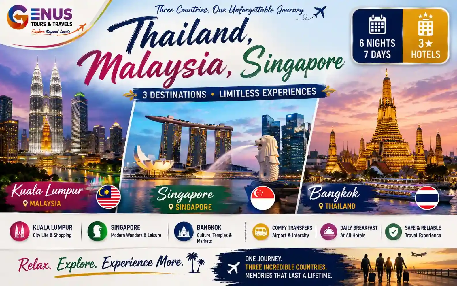 Thailand, Malaysia, Singapore — Best Thailand, Singapure, Malaysia Vacation Package