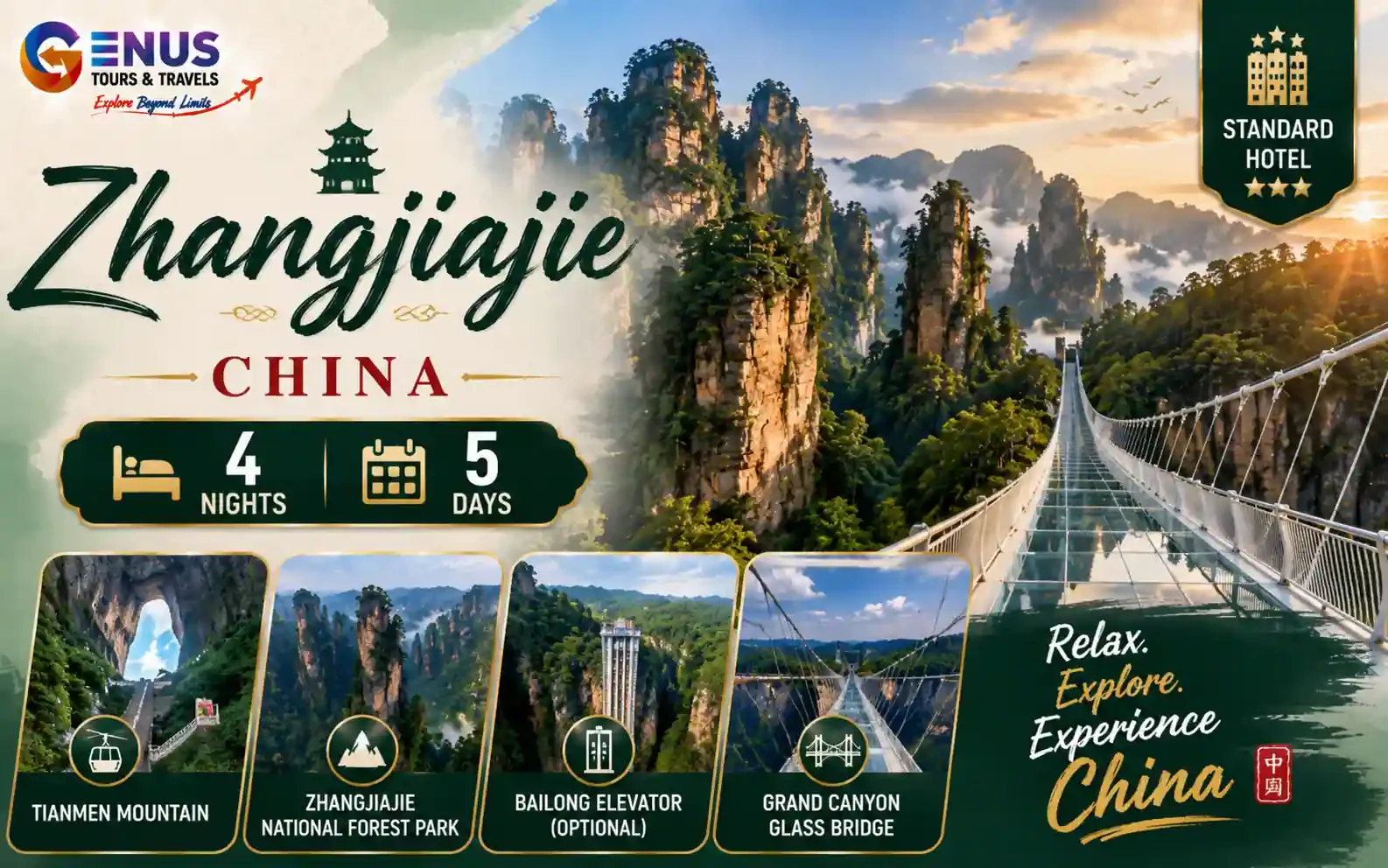 Zhangjiajie — Best China Vacation Package