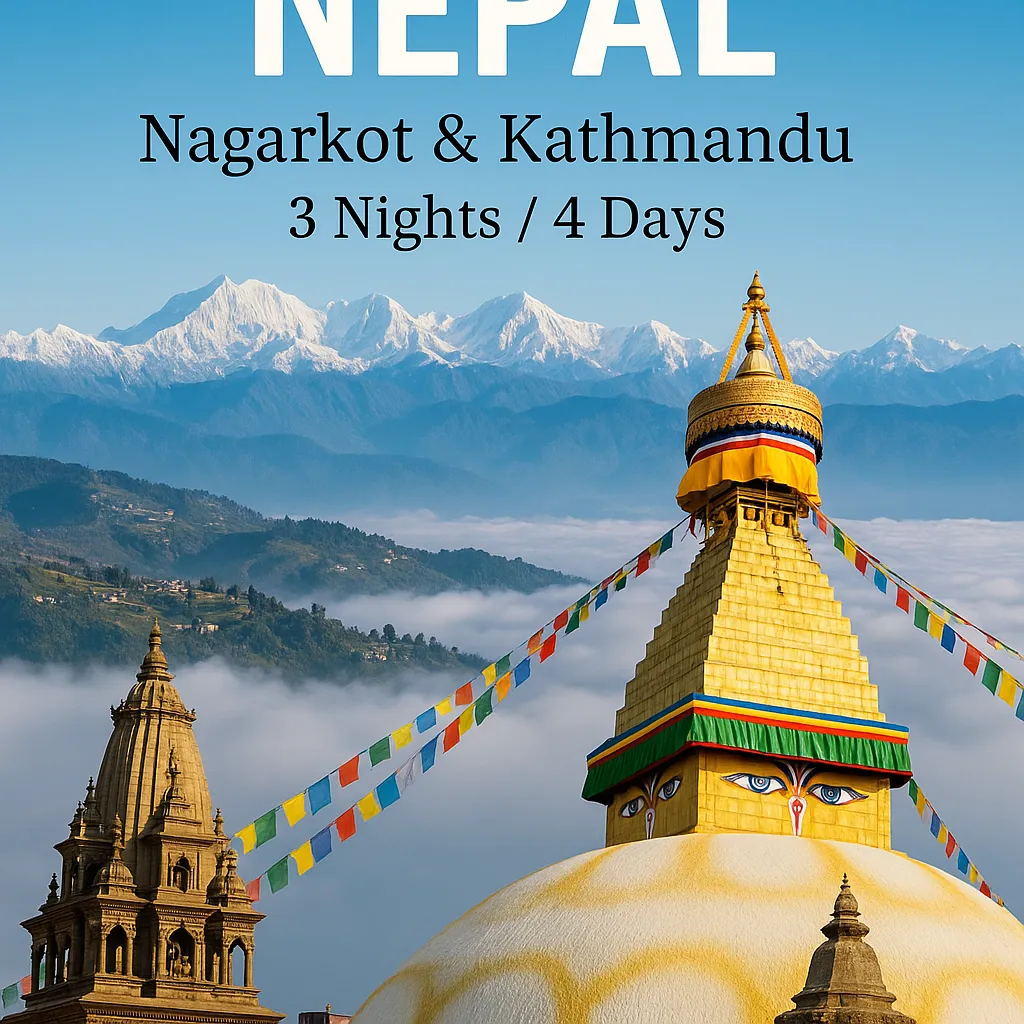 Nepal Tour (Nagarkot & Kathmandu | 3 Nights / 4 Days)