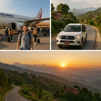 Arrival in Kathmandu and Travel to Nagarkot